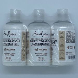 Shea Moisture Conditioner 8oz Each ( Lot of 3 )